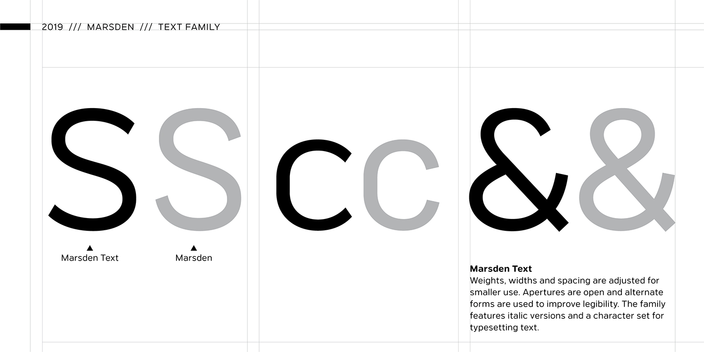 Пример шрифта Marsden Compressed Condensed Thin